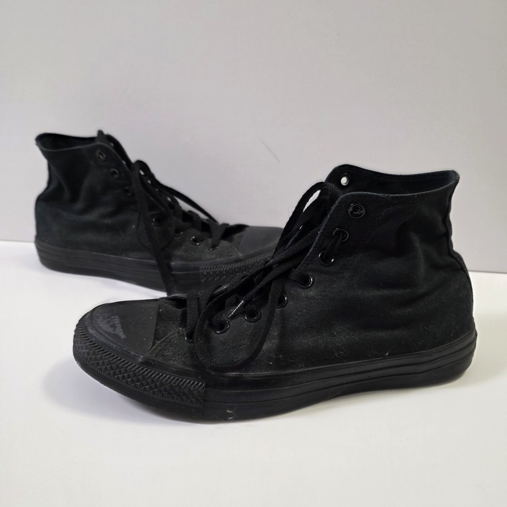 Converse Shoes Mens 9 Womens 11 Black Chuck Taylor All Star Hi Top M3310 Skater